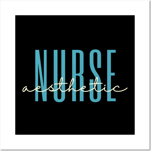 Nurse Aesthetic, Nurse Graduation Gift For Women Wall Art by BeyondThat